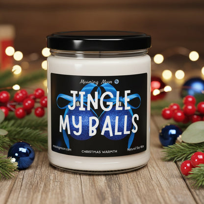 Jingle My Balls Non-Toxic Soy Candle, 9oz