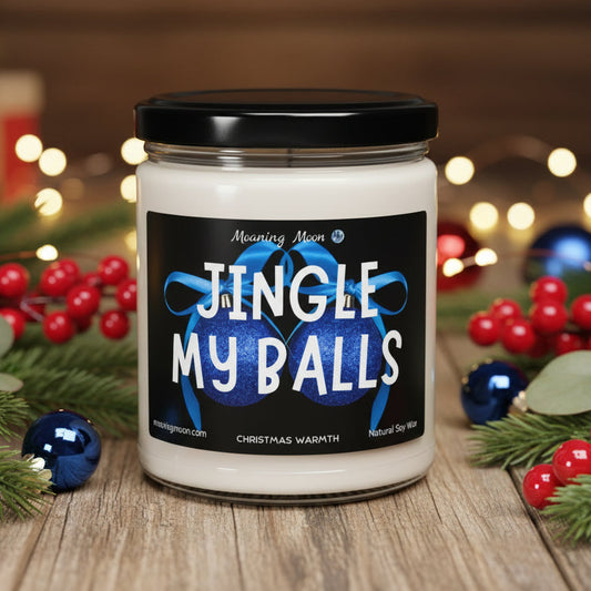 Jingle My Balls Non-Toxic Soy Candle, 9oz