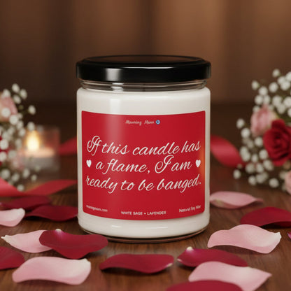 Flame Bang Non-Toxic Soy Candle, 9oz