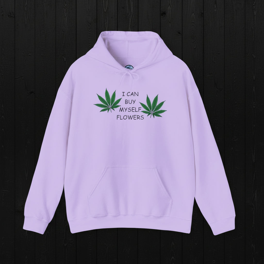 Buy Myself Flowers Comfy Hoodie