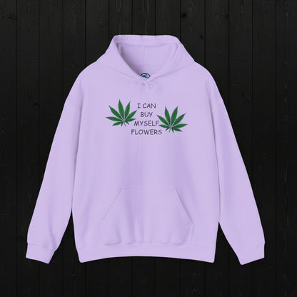 Buy Myself Flowers Comfy Hoodie