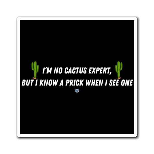 Cactus Expert Square Magnet