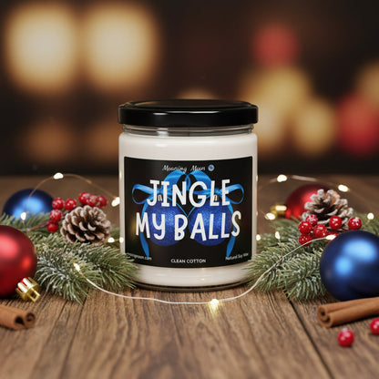 Jingle My Balls Non-Toxic Soy Candle, 9oz