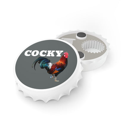 Cocky Magnetic Dual Bottle Opener