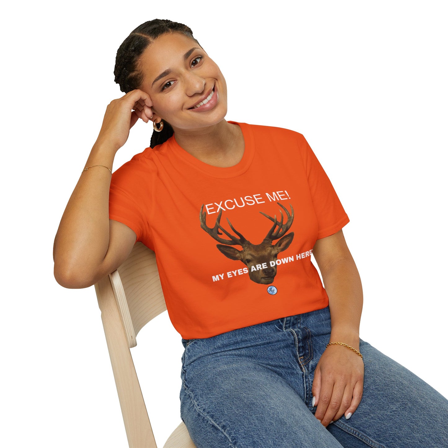Eyes Down Here Buck Women's T-Shirt