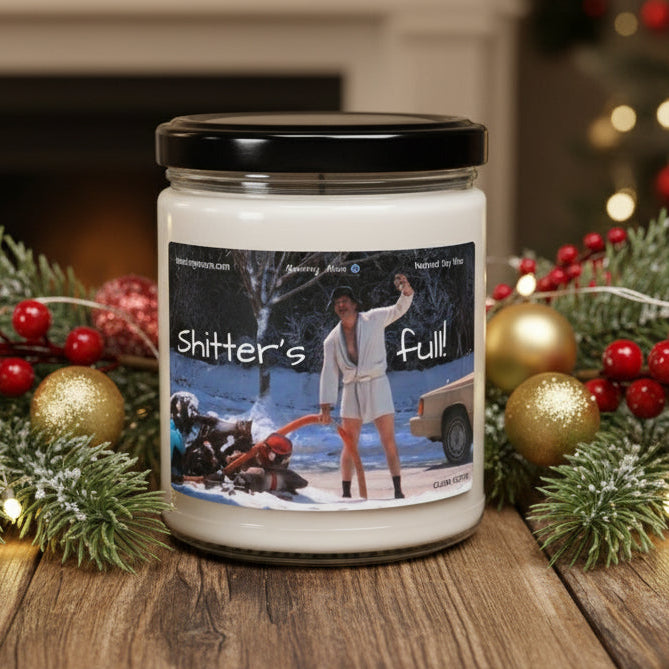 Shitter's Full Non-Toxic Soy Candle, 9oz