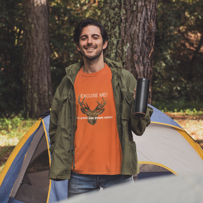 Eyes Down Here Buck Men's T-Shirt