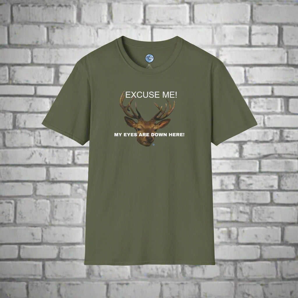 Eyes Down Here - Buck T-Shirt