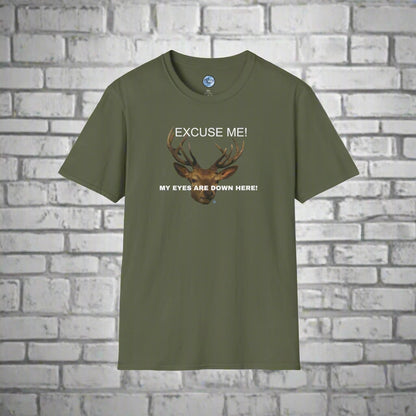 Eyes Down Here - Buck T-Shirt