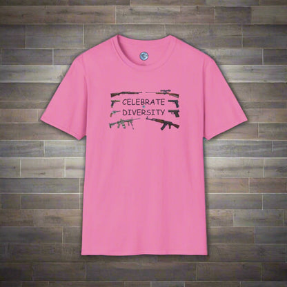 Celebrate Diversity - Guns T-Shirt