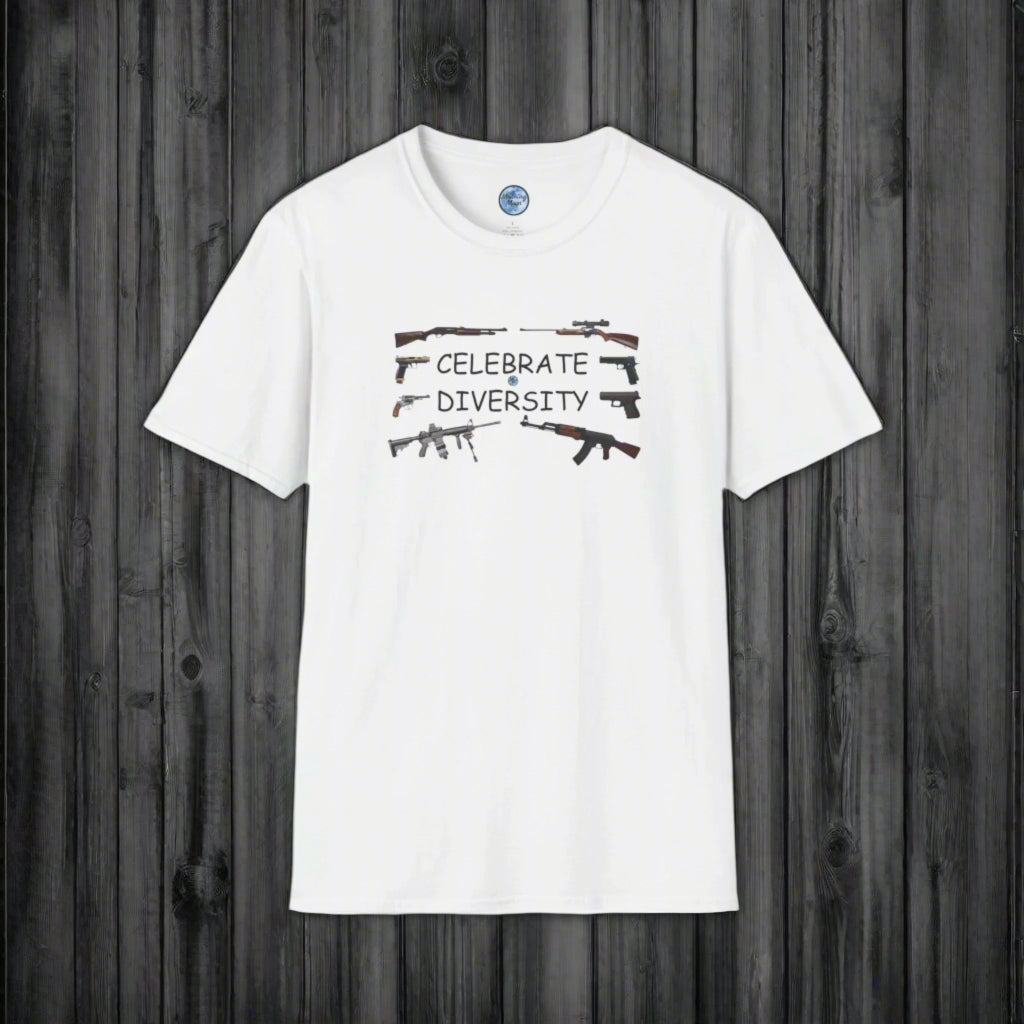 Celebrate Diversity - Guns T-Shirt