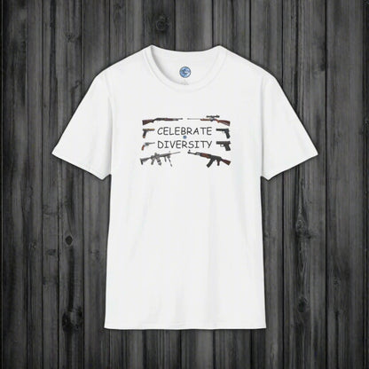 Celebrate Diversity - Guns T-Shirt