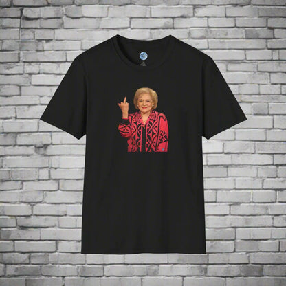 Betty White Middle Finger T-Shirt