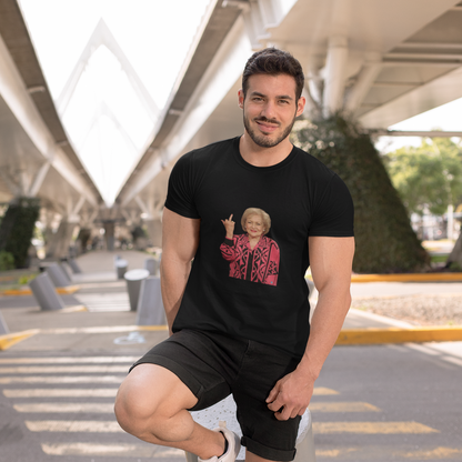 Betty White Middle Finger T-Shirt