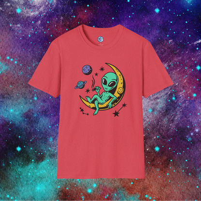 420 Alien Soft Style T-Shirt
