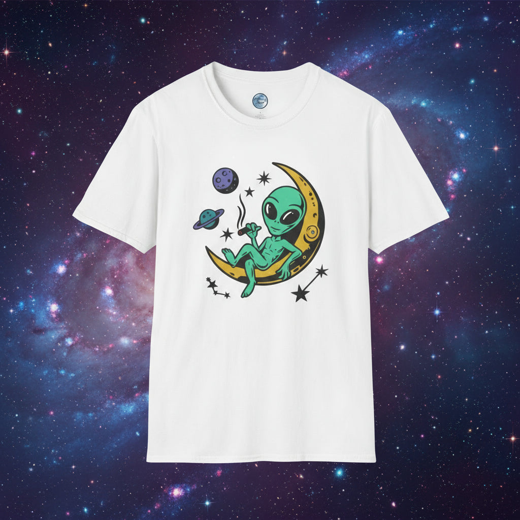 420 Alien Soft Style T-Shirt