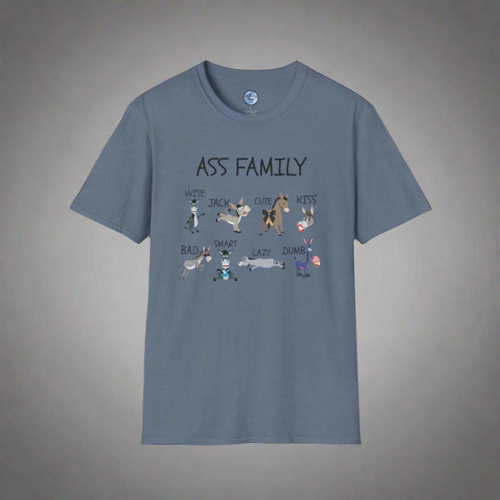 Ass Family Soft Style T-Shirt