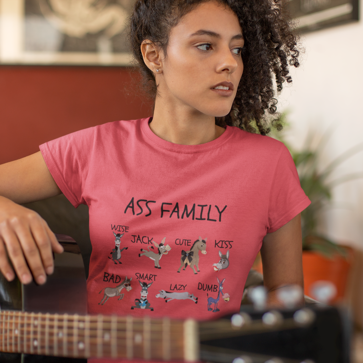 Ass Family Soft Style T-Shirt