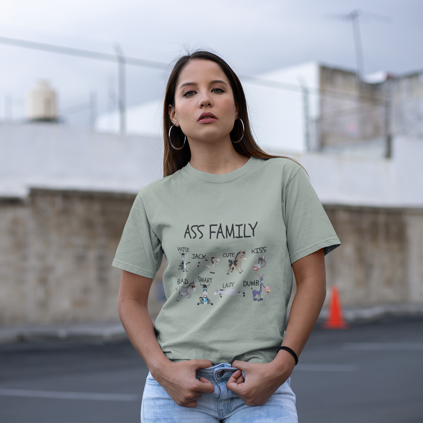 Ass Family Soft Style T-Shirt