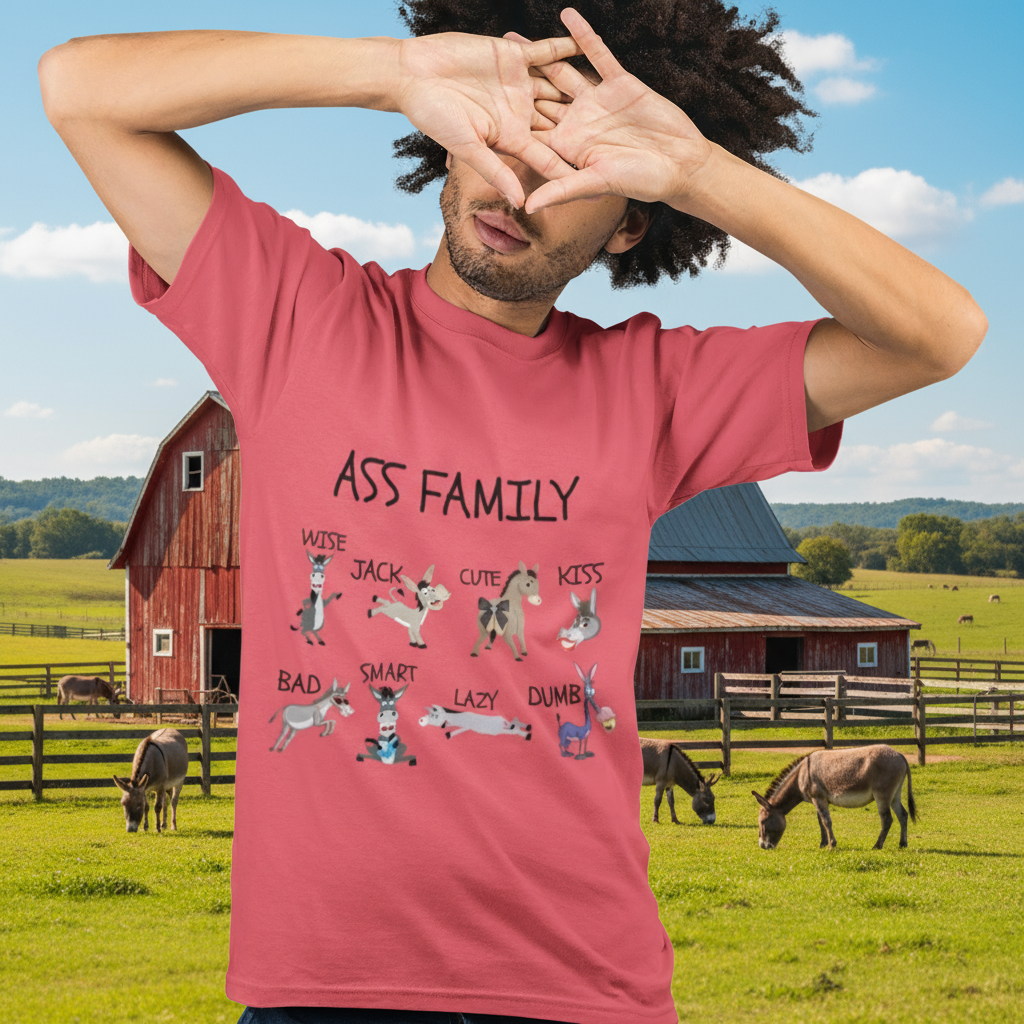 Ass Family Soft Style T-Shirt