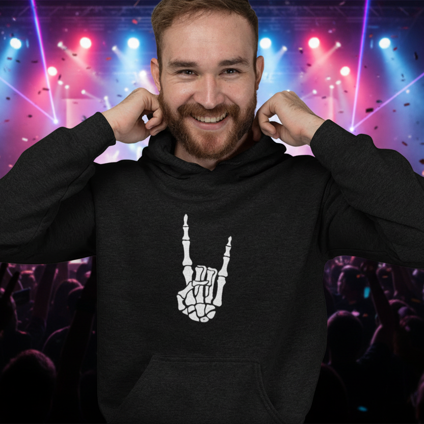 Rock On Comfy Hoodie