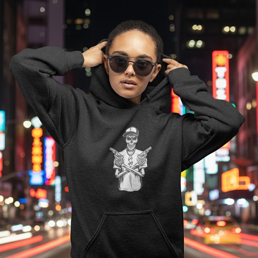 SkelaGangsta Comfy Hoodie