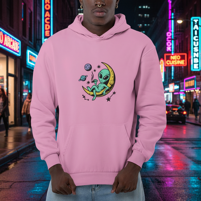 420 Alien Comfy Hoodie