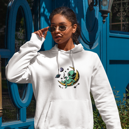 420 Alien Comfy Hoodie