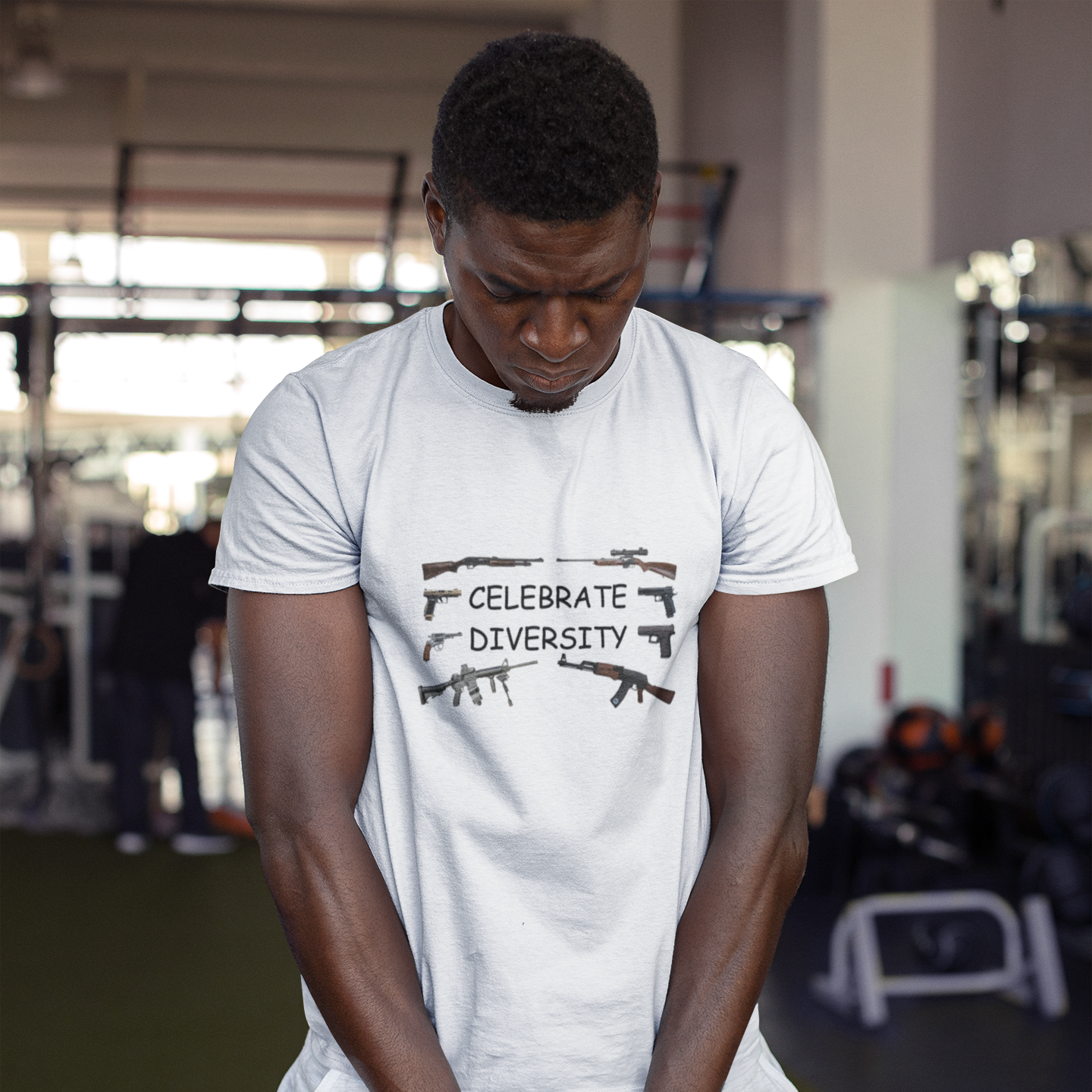 Celebrate Diversity - Guns T-Shirt