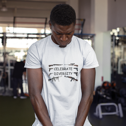 Celebrate Diversity - Guns T-Shirt