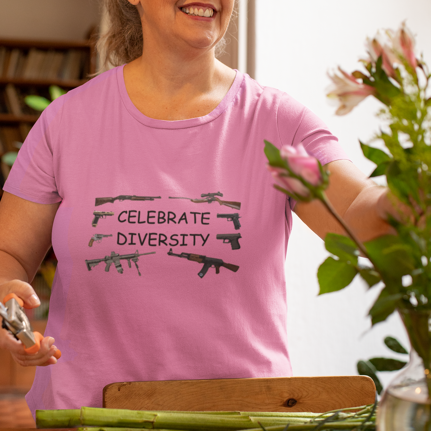 Celebrate Diversity - Guns T-Shirt