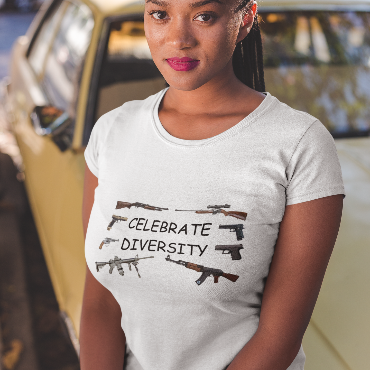 Celebrate Diversity - Guns T-Shirt