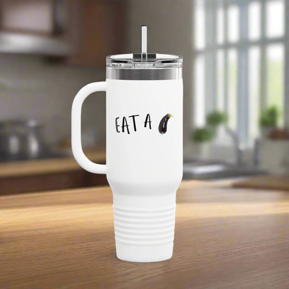Eat A Dick Polar Camel Insulated Travel Mug, 40oz