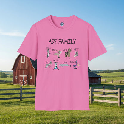 Ass Family Soft Style T-Shirt