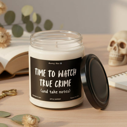 True Crime Non-Toxic Soy Candle, 9oz