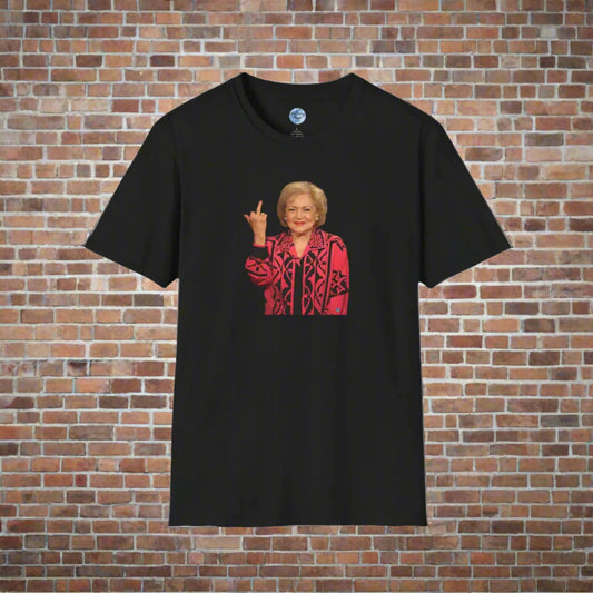 Betty White Middle Finger Men's T-Shirt