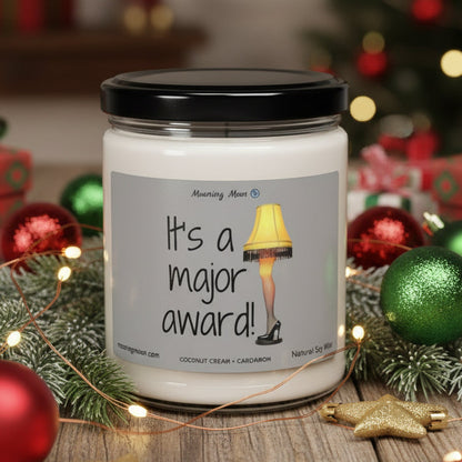 Major Award Non-Toxic Soy Candle, 9oz