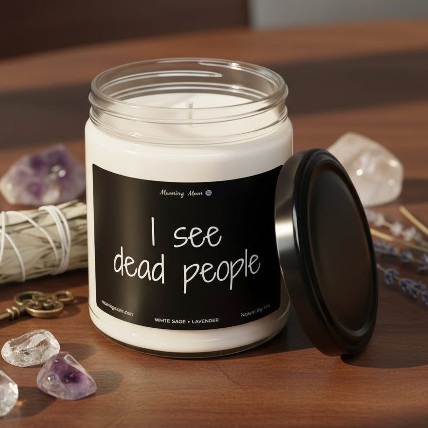 I See Dead People Non-Toxic Soy Candle, 9oz