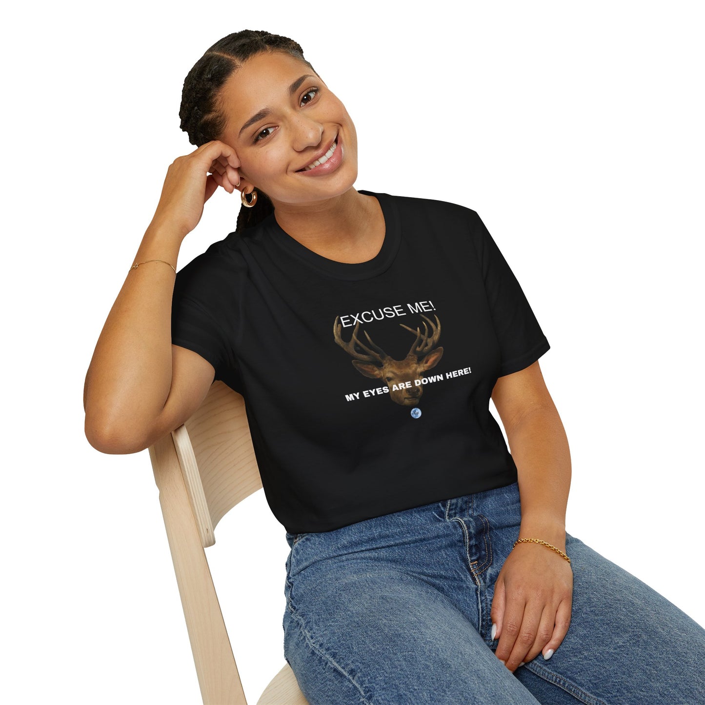 Eyes Down Here Buck Women's T-Shirt