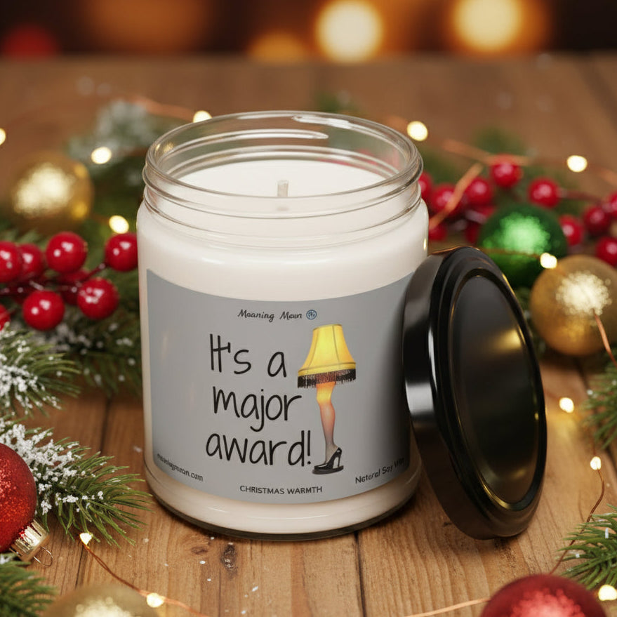 Major Award Non-Toxic Soy Candle, 9oz