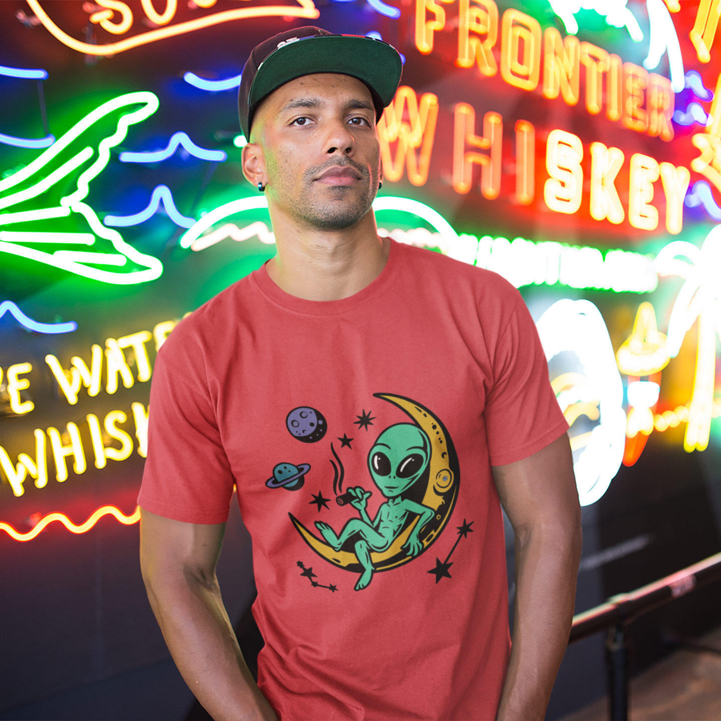 420 Alien Soft Style T-Shirt