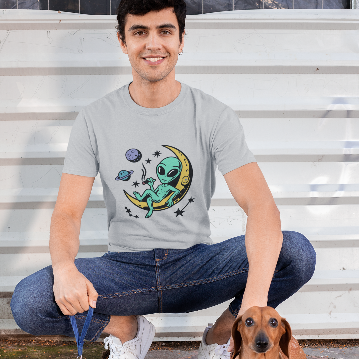 420 Alien Soft Style T-Shirt