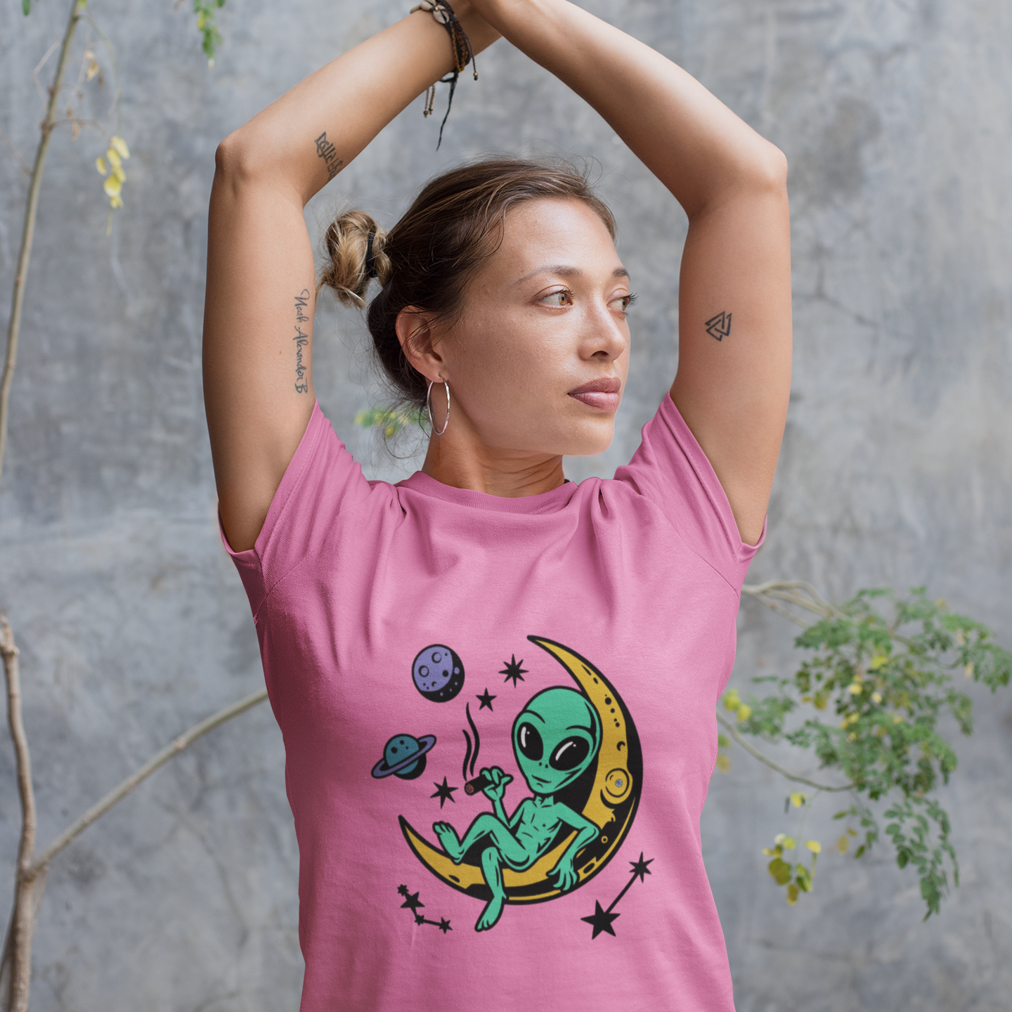 420 Alien Soft Style T-Shirt