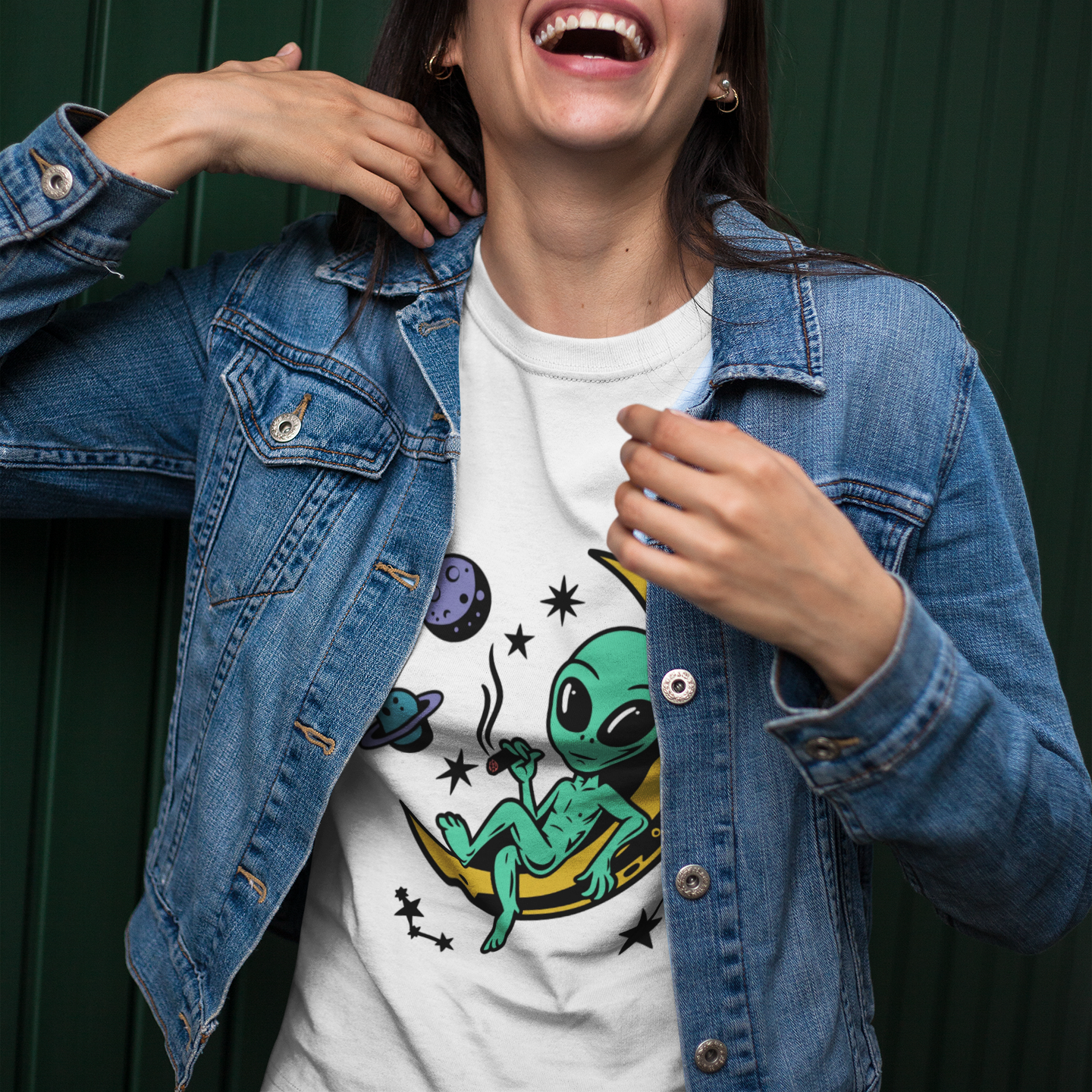 420 Alien Soft Style T-Shirt