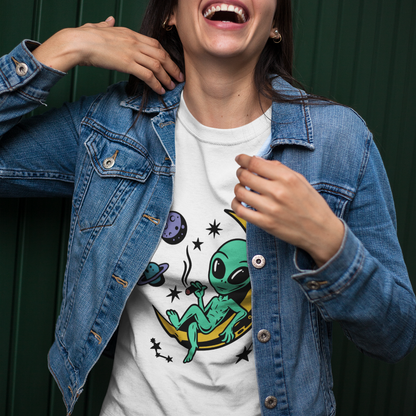 420 Alien Soft Style T-Shirt
