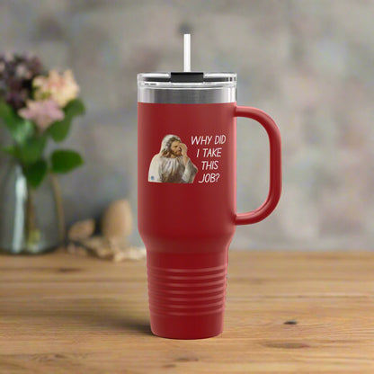 Why This Job Polar Camel Insulated Travel Mug, 40oz