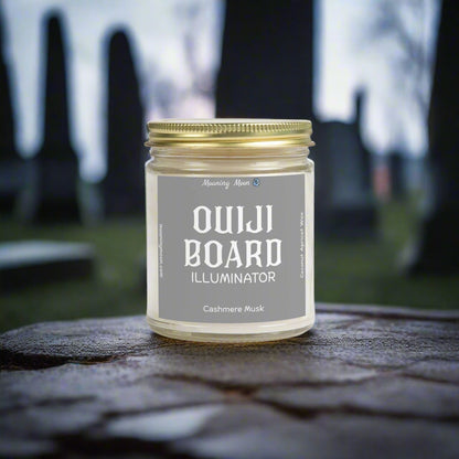 Ouiji Board Illuminator - Cashmere Musk, Coconut Apricot Wax Candle