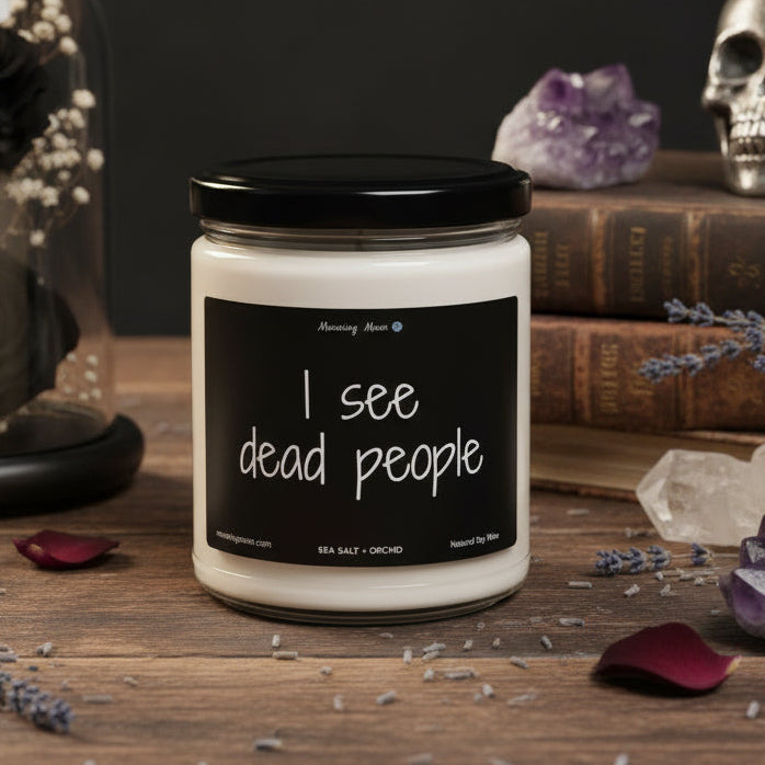 I See Dead People Non-Toxic Soy Candle, 9oz