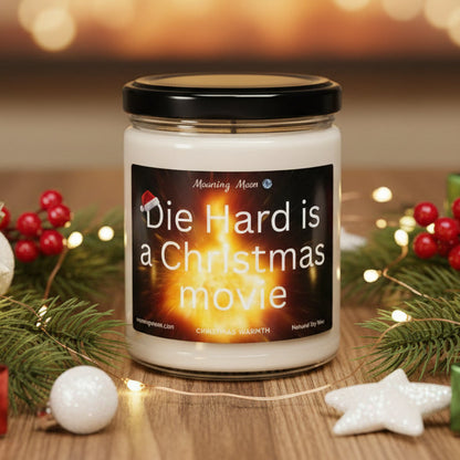Die Hard Non-Toxic Soy Candle, 9oz
