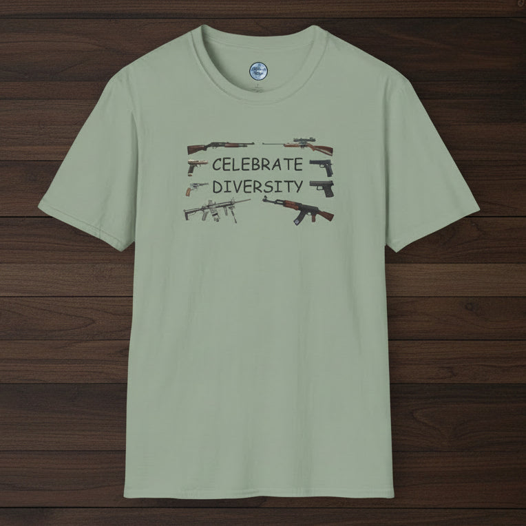 Celebrate Diversity - Guns T-Shirt